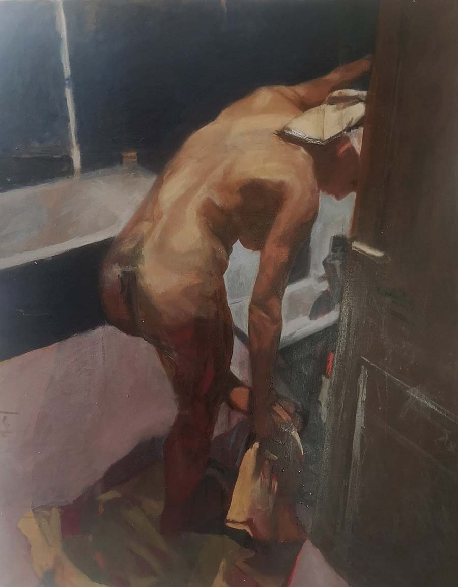 BATHING PINTOR CARLES IBARS